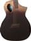 Michael Kelly Forte Port X Acoustic Electric Guitar Partial Eclipse with Gig Bag Body Angled View